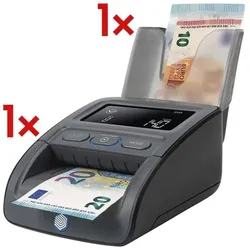 Safescan Geldscheinprüfgerät »155-S« inkl. Banknotenstapler »RS-100« schwarz, 12.8x8.3x15.9 cm