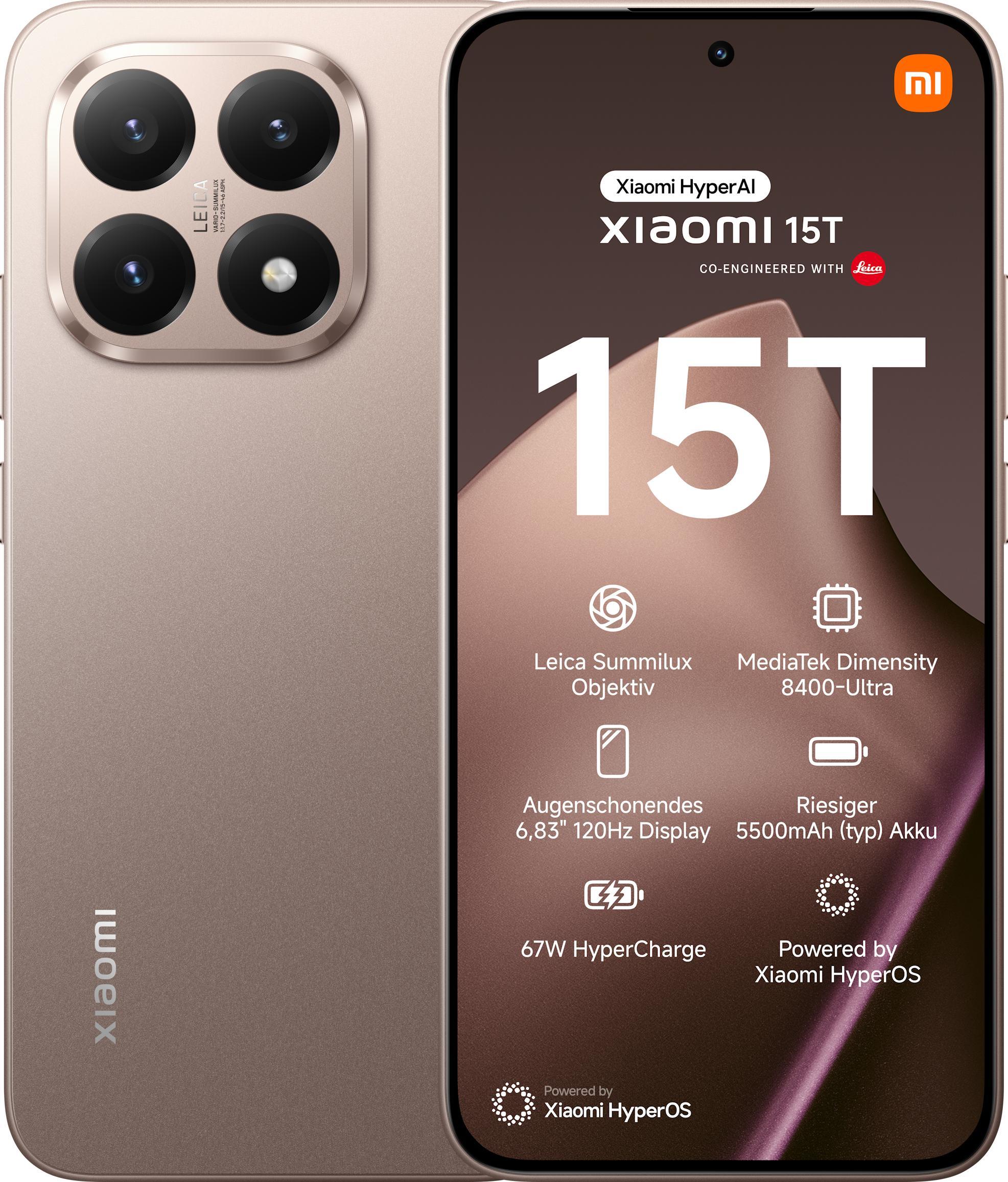XIAOMI 15T DS 5G 12+256GB rose gold