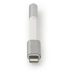 Nedis Lightning-Adapter - Apple Lightning 8-Pin - 3.5 mm Buchse - Vergoldet - 0.15 m - Rund - Aluminium - Verpackung mit Sichtfenster