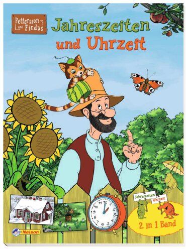 Sven Nordqvist - Pettersson & Findus: Jahreszeiten und Uhrzeit: 2 in 1 Band (Pettersson und Findus) - Preis vom 13.10.2026 19:28:25 h