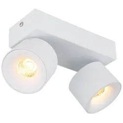 Globo LED-Strahler Rae Alu, Eisen, Stahl & Metall Weiß