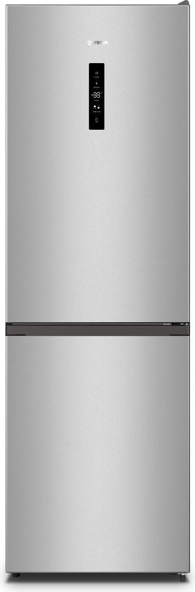Gorenje NRK619CAXL4 Kühl-Gefrierkombination 186 cm Höhe EEK C Grau