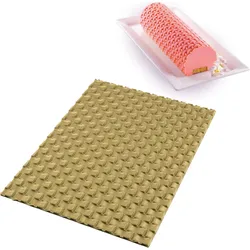 Magic Buche Strukturmatte für Kuchendekoration Silikon