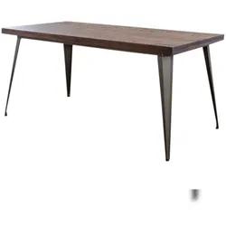 KAWOLA Esszimmertisch KELIO Tisch 120x80cm Holz/Metall