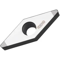 Dormer, Zubehör Maschine, Drehwendeschneidplatte ISO VBGW 160408S01020B:TB310 D.4,5mm Farbe Silber-Schwarz - VPE: 2