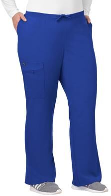 Plus Size Women's Jockey Scrubs Women's Favorite Fit Pant by Jockey Encompass Scrubs in Galaxy (Size XLP(18-20P))