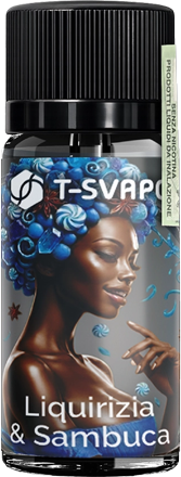 T-Svapo Liquirizia & Sambuca Naomi Aroma Concentrato 10ml