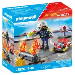 PLAYMOBIL 71826 ACTION HEROES Löschung eines Gastanks