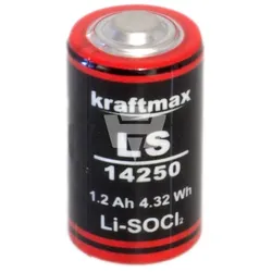 Lithium-Batterie Kraftmax LS14250, 1/2 AA, 3.6 V