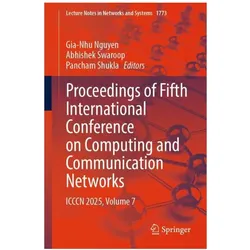 Proceedings of Fifth International Conference on Computing and Communication Networks, Fachbücher von Abhishek Swaroop, Pancham Shukla, Gia-Nhu Nguyen