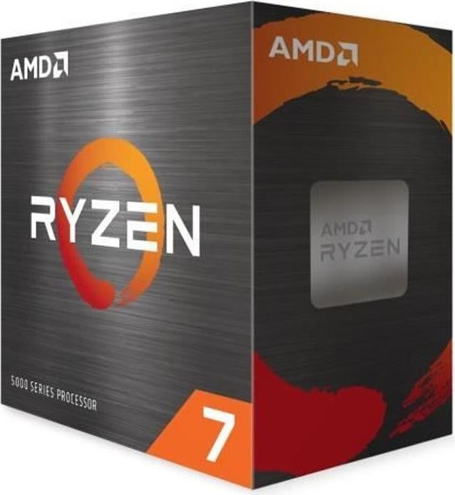 AMD Ryzen 7 5800X Processor met 8 cores en 4,70 GHz, Socket AM4
