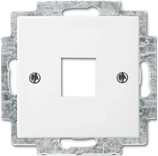 Busch-Jaeger Rosace centrale blanc alpin pour communication de données 2561-914 (2CKA001753A0230)
