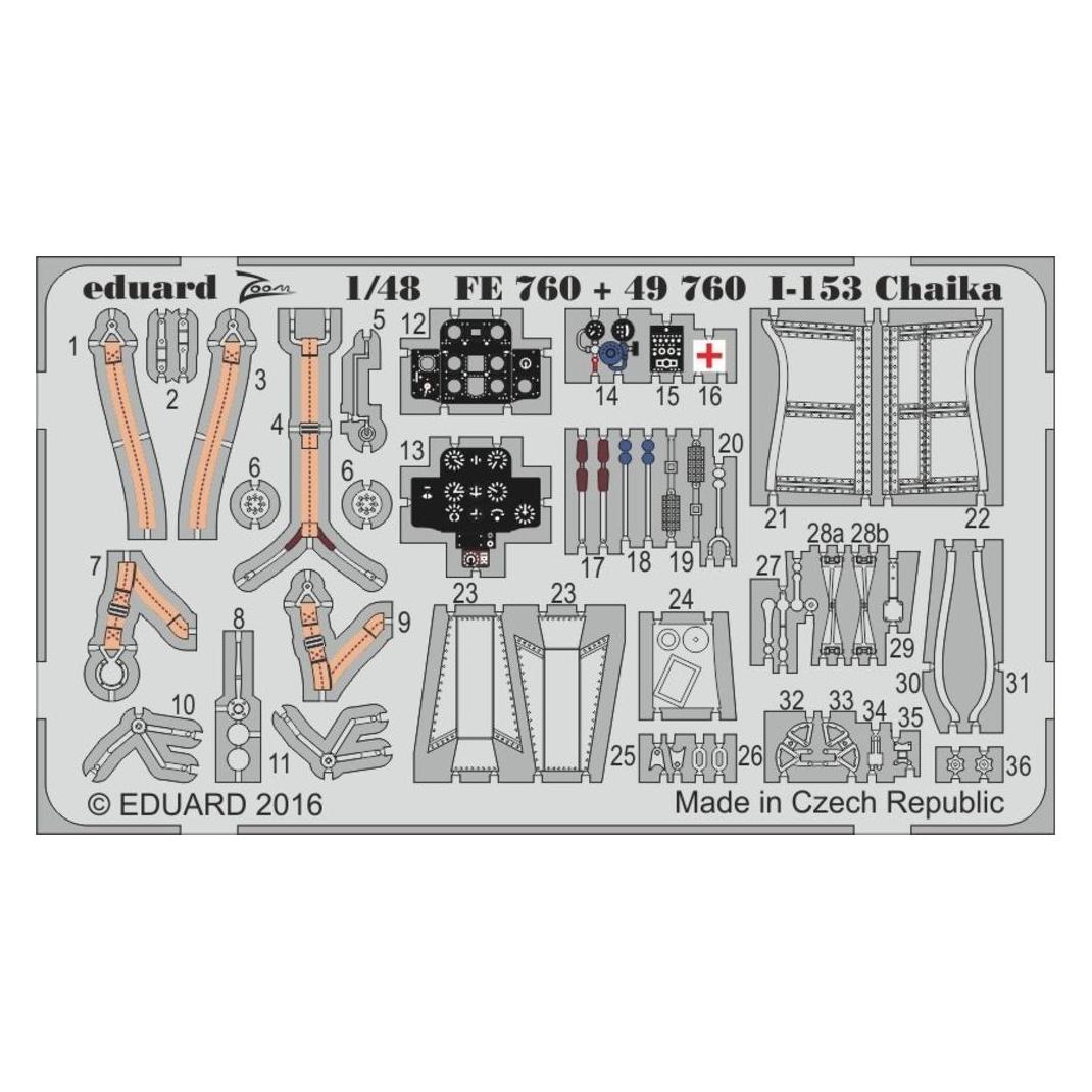 Eduard I-153 Chaika for ICM (FE760)