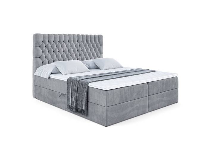 BOXBETT SERENE - 120x200 Hellgrau