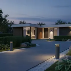 Ideal lux I327242 LED Gartenleuchte BOEING  | 14W integrierte LED-Quelle | 1700lm | 3000K