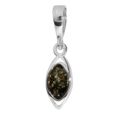 Kettenanhänger OSTSEE-SCHMUCK "Ostsee-Schmuck Anhänger Telia Anhänger Telia", weiß, Schmuckanhänger, Damen, 23x6mm, Silber 925 (Sterlingsilber), 0,8 g, Kettenanhänger
