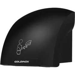 Händetrockner mit Sensor - Schwarz - IDEAL - GOLDINOX