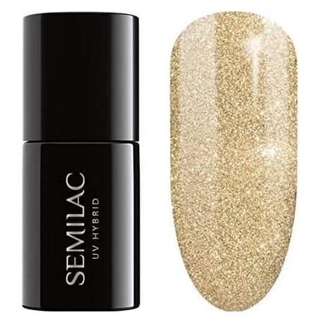 Semilac 037 Gold Disco 7ml (Gold Disco, UV-Gel Lack) (21085433)