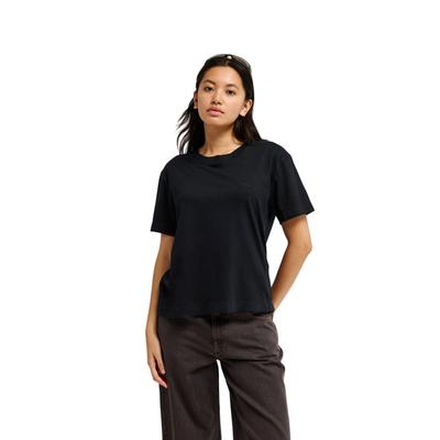 T-Shirt QUIKSILVER "Essential", Damen, Gr. M, schwarz, Obermaterial: 100% Baumwolle., Shirts T-Shirt