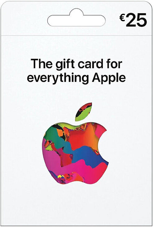 GIFT CARD APPLE 25 EUROS