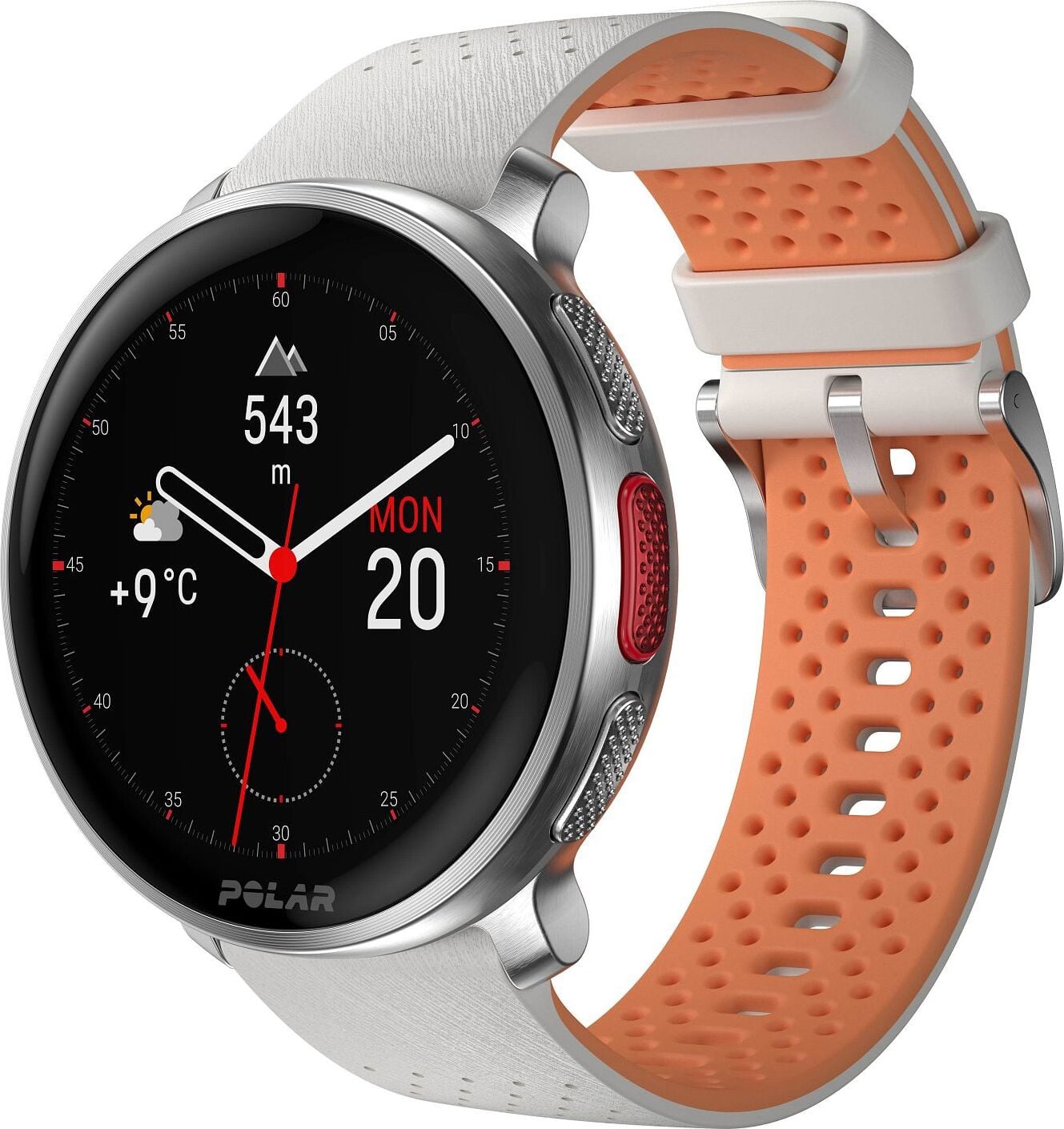 Polar Vantage V3 Smartwatch met AMOLED-touchscreen, 32 GB opslag en GPS, 57 gram