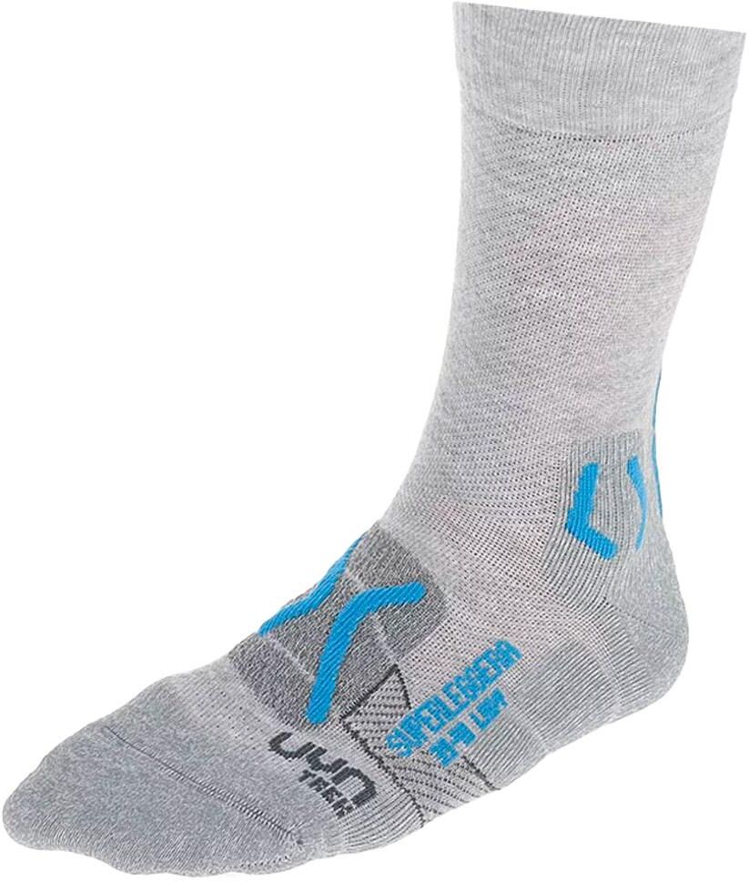 Uyn  - Trekking Superleggera Lady Grey Turquoise - 35-36 - Chaussettes