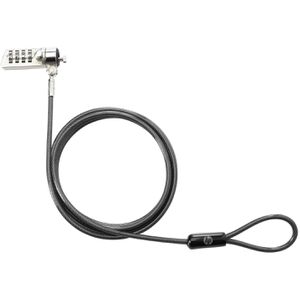 HP Notebookschloss T0Y16AA, Essential Combination Lock, 4-fach Zahlenschloss