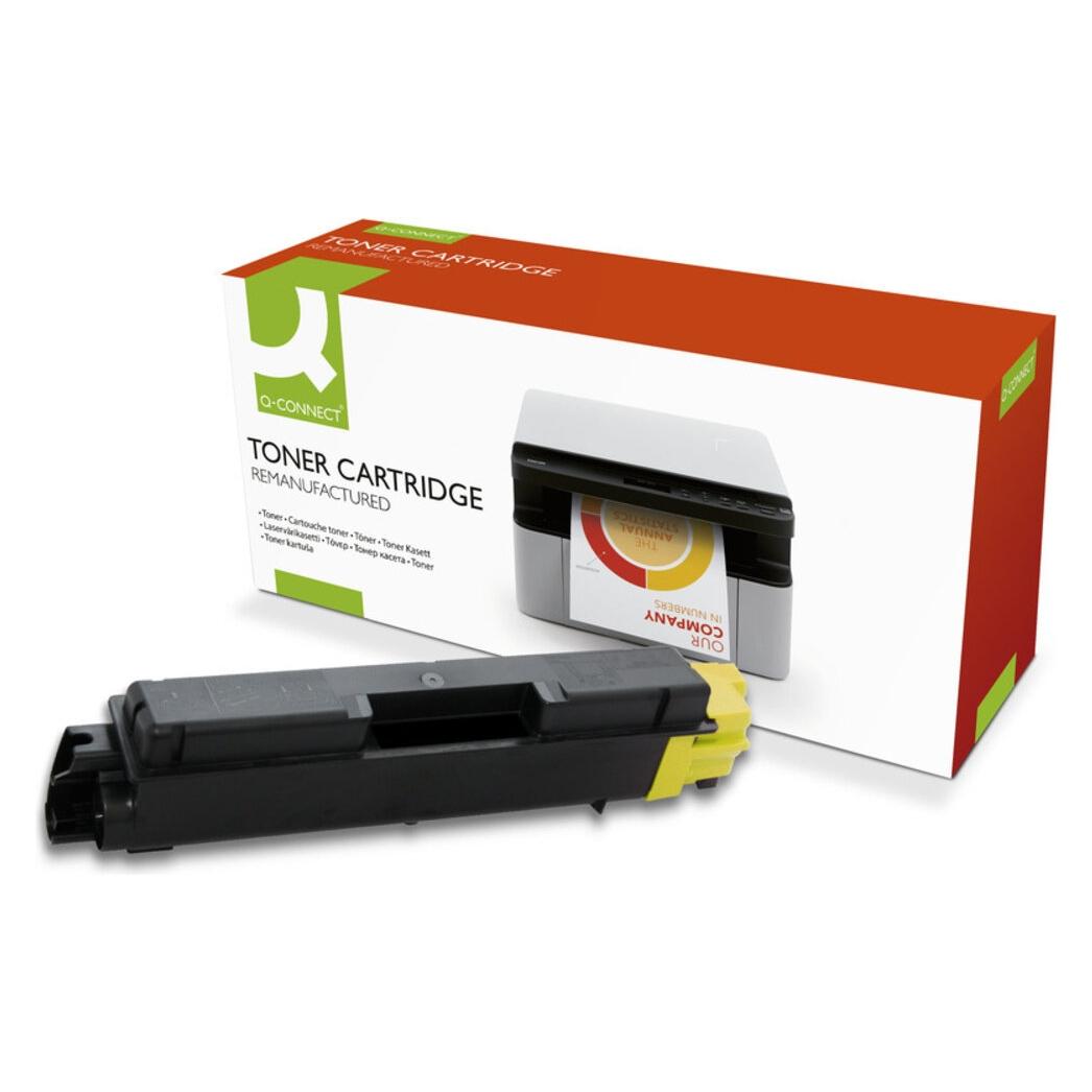 Q-Connect Lasertoner ersetzt Kyocera TK-5140Y 5K (Y) (K16100QC)