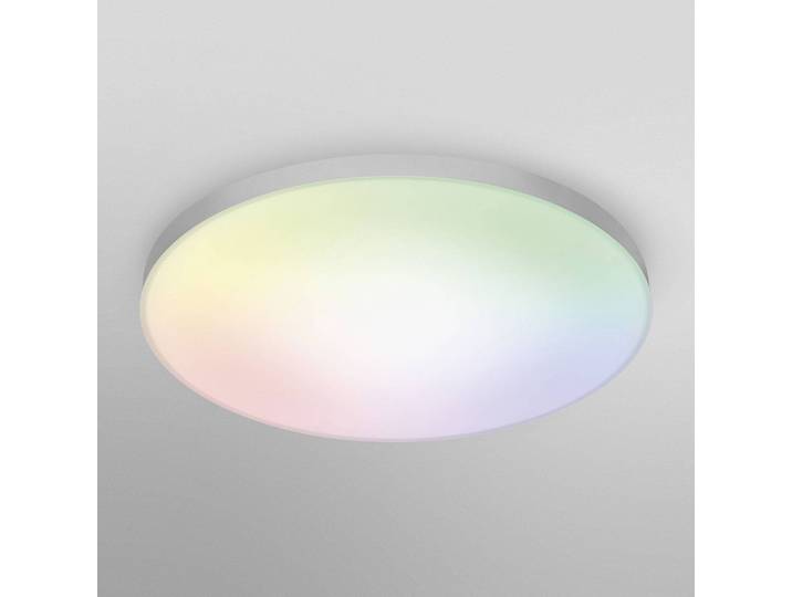 LEDVANCE SMART+ Smart Home Deckenleuchte WiFi Planon, dimmbar, weiß / opal, für Küche, Kunststoff, Modern