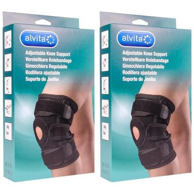 Alvita Kniebandage 2x 2x1 St Bandage(s)