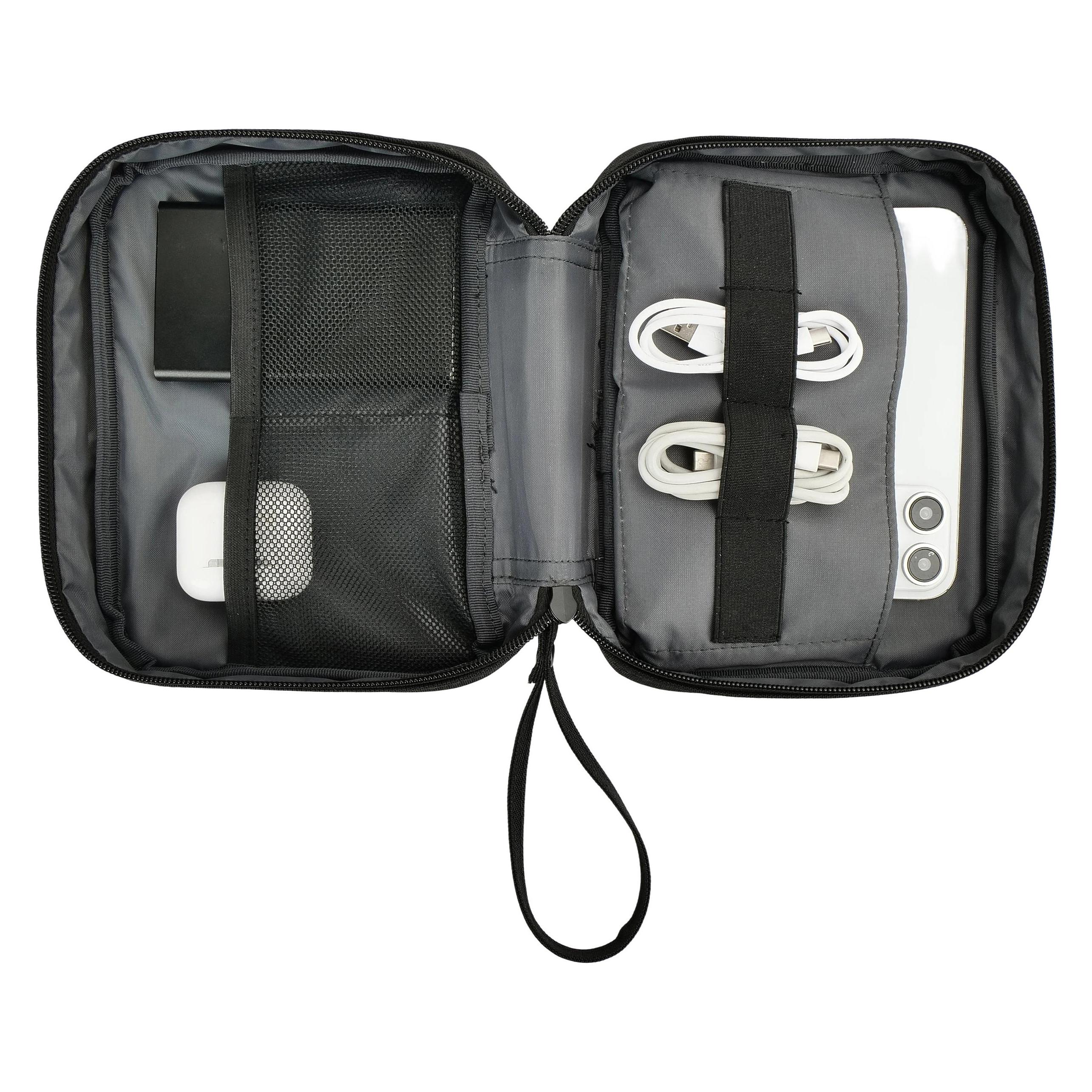 Conceptronic Organizer-Tasche Tech-Zubehörtasche schwarz (UMBRIX01B)