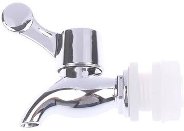 DynamicDeals Premium Leak Proof Wine Barrel Faucet With Filter Beverage Dispenser Spigot sliver1