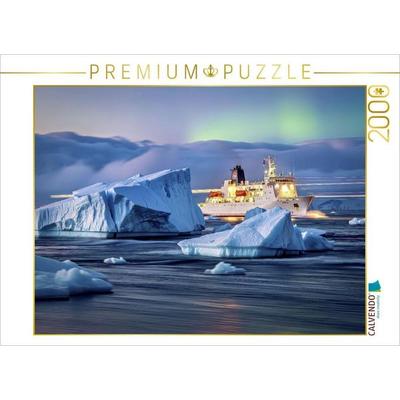 CALVENDO Puzzle Ein Motiv aus dem Kalender Eisberge in Langzeitbelichtung | 2000 Teile Lege-Größe 90 × 67 cm Foto-Puzzle für glückliche Stunden, von ,