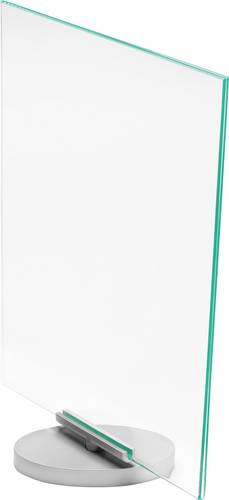 Magnetoplan 691201 Tischaufsteller Verwendung für Papierformat: DIN A5 Durchsichtig 1St.