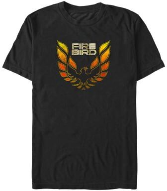 Men's Big & Tall Burnin Bird by Mad Engine in Black (Size XLT)