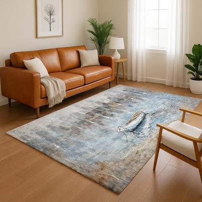 Addison Rugs Premium Washable Super Soft Modern Lake Mayfield Rug