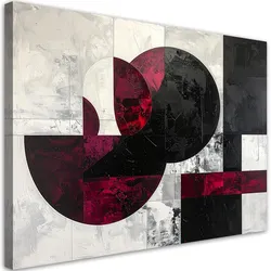 LEINWANDBILD 3D und geometrisch 60x40cm