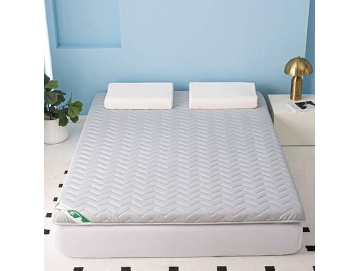 LDLCYCN Grey/5cm,80x180cm, Boden Futon Matratze Topper Verdicken 5Cm/8Cm Japanische Futon Matratze Pad Atmungsaktiv Komfortabel Klappbar Campingmatratze Schlafkisse Für Schlafzimmer