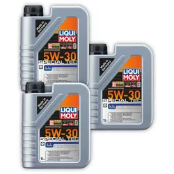 3x Motoröl LIQUI MOLY 1192 Special TEC LL 5W-30 Leichtlauf synthetisch 1 Liter