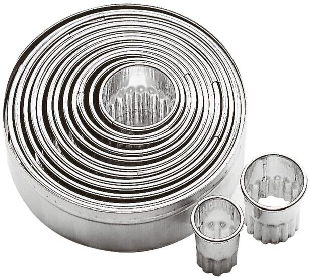 Paderno Tagliapasta anello festonato 11 pz
