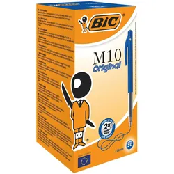 Bic, Schreibstifte, Kugelschreiber 0.32 mm, 50 Stück, Blau (50x)