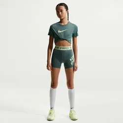 NIKE Kinder Shorts G NP DF 3" SHORT HBR VNR, Größe XL in Grün Grün