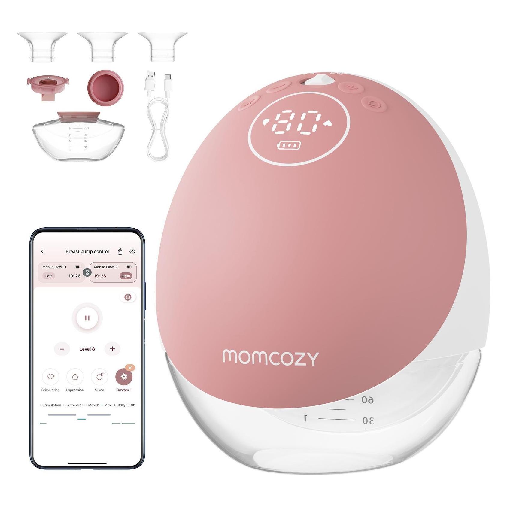 Momcozy Einzel Milchpumpe M9 (BP225-NR70BA-A)