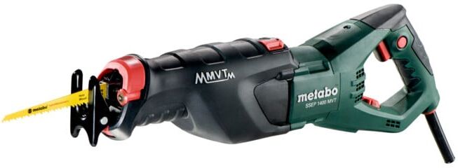 Scie sabre SSEP 1400 MVT metabo, Coffret (606178500)