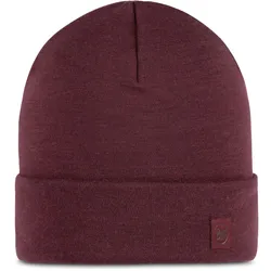 BUFF Heavyweight Merinowolle Mütze 653 - solid garnet