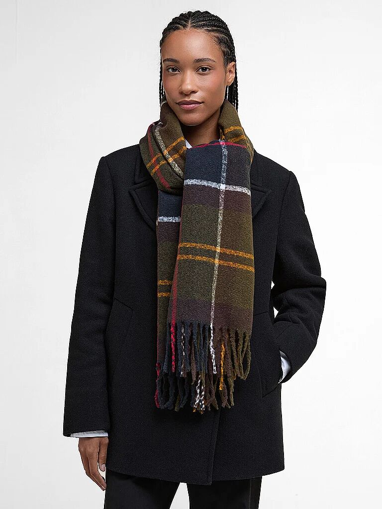 BARBOUR Schal DEANNA  dunkelgrün W