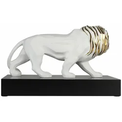 Goebel, Deko Figuren + Skulpturen, Deko-Objekt Studio 8 - Löwe, Biskuit-Porzellan, Weiss, 27 cm, 30800181