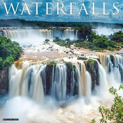 Waterfalls 2026 Wall Calendar