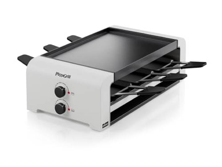 Stöckli Raclette PizzaGrill 6 White