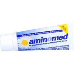 Aminomed Kamillenblüten Zahncreme ohne Titandioxid 15 ML